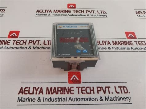 Elmeasure Edc 1100 Dc Energy Meter 24-48Vdc – Aeliya Marine Tech