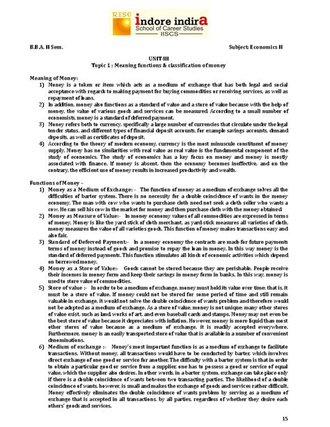 Economics II.pdf chapter 2 - B.B. II Sem. Subject: Economics II Topic 1 ...