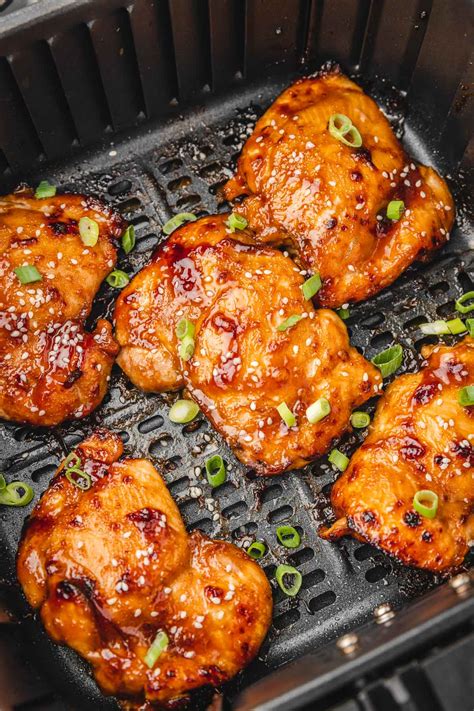 Air Fryer Teriyaki Chicken Thighs Boneless Skinless at Yolanda Johnson blog