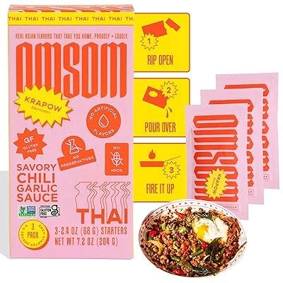 Thai Krapow Sauce by Omsom, All-In-One Asian Sauce India | Ubuy