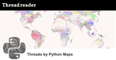Python Maps 的图像结果