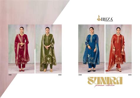 Sunira Ibiza Jacquard Pant Style Suits Exporter Ahmedabad – Kavya Style ...