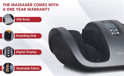 Lifelong LLM153 Foot Massager Pain Relief for Foot, Calf and Leg ...