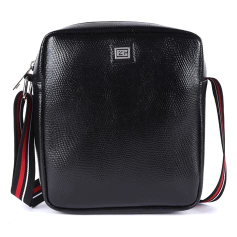 Buy ZUVIH Crossbody Bag for Men and Women, PU Leather Sling Bag for ...