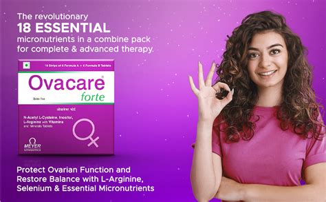 Buy Ovacare Tablets With L-Arginine, Selenium & Essential ...
