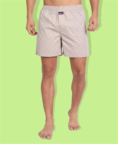 Buy HiFlyers Men Light Pink Printed Cotton Boxer Shorts| TTBazaar – T T ...