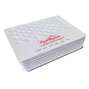 Opti vision XPON ONU, Optical Network Unit, (GPON and EPON) Fiber 300 ...