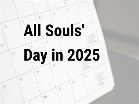 All Souls' Day 2025 | Calendar Center