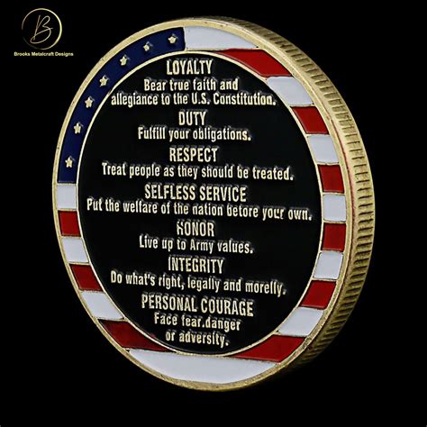 US Army Core Values Challenge Coin | eBay