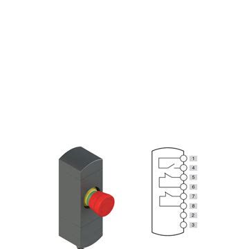 Pizzato BN AC1ZA06 BN series control device unit– Industrial Megamart