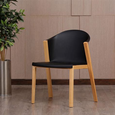 F9 Furnichair VIGO Dining Chair in Black Colour : Amazon.in: Home & Kitchen