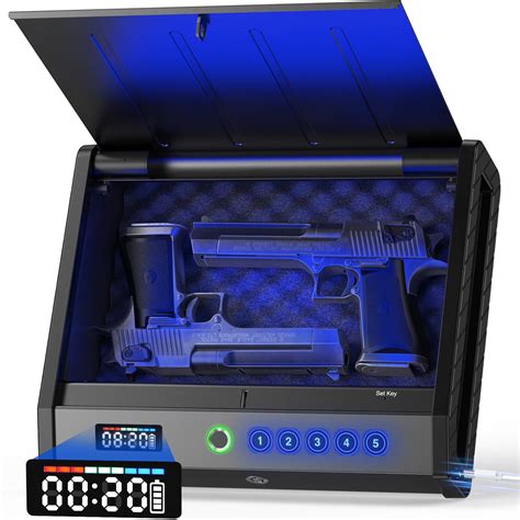 Buy HOLEWOR Safe, Biometric Safes with USB C Port, Pistol Safe ...
