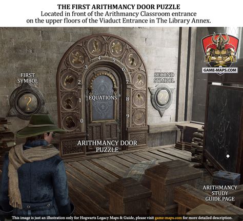 Arithmancy Door Puzzle Solutions in Hogwarts Legacy