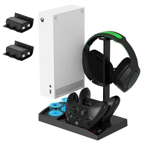 FASTSNAIL Vertical Stand with Cooling Fan for Xbox Series S Charging ...