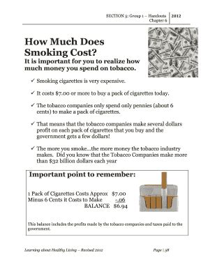 Fillable Online hd ingham How Much Does Smoking Cost - Ingham County ...