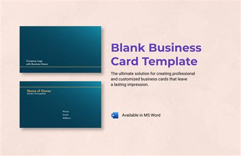 Business Card Template 的图像结果