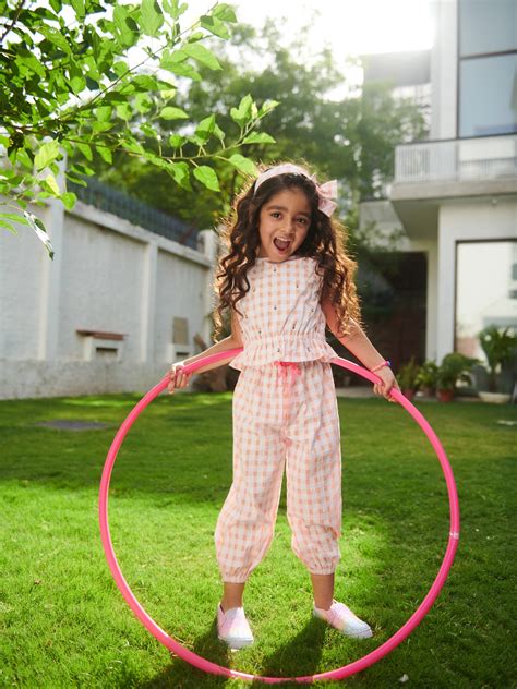 Somersault - Peachy Gingham Magnolia Set | Soft & Comfortable | Spring ...