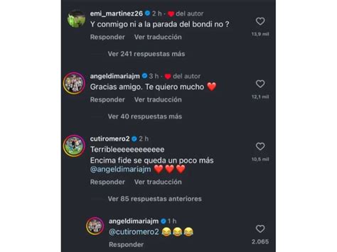 Al Cuti Romero se le escapó un comentario sobre el futuro de Ángel Di ...