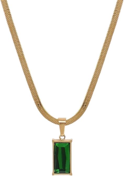 Amazon.in: Green - Women's Necklaces / Women's Jewellery: Jewellery
