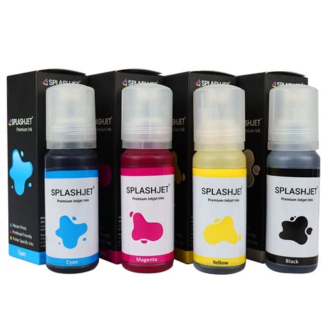 Splashjet 003 Compatible Refill Ink for Epson L3110, L3150, L3250 ...