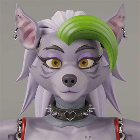 3D model Roxanne wolf FNAF Roxy NSFW VR / AR / low-poly | CGTrader