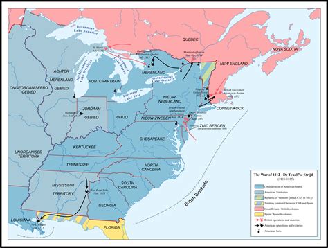 Battle Of 1812 Map