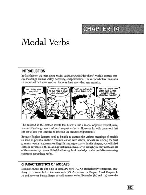 Image result for Modal Verbs Examples PDF