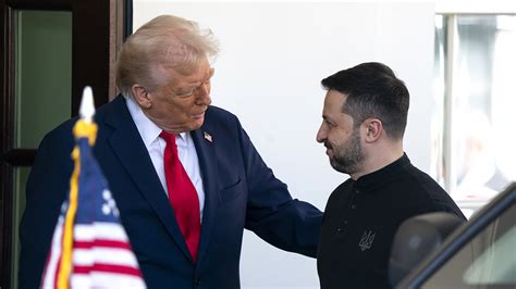 Reuters U.S. President Donald Trump welcomes Ukraine