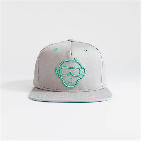 Urban Monkey: Mint Monkey Snapback Cap – Urban Monkey®