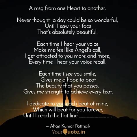 A msg from one Heart to a... | Quotes & Writings by Ahan Pattnaik ...