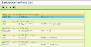 SALV Hierarchical Table 1 - Simple table display - ABAP Help Blog