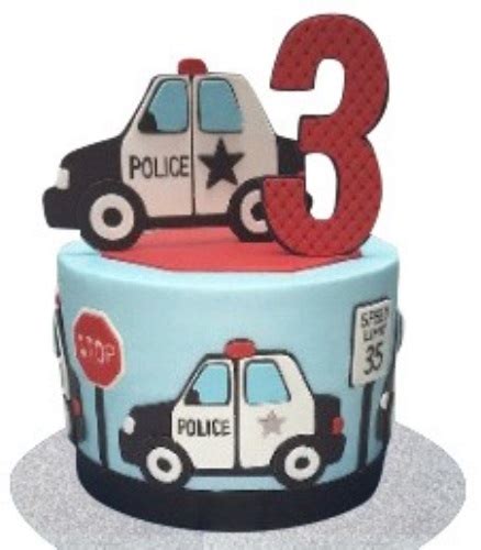 Police Car Cake