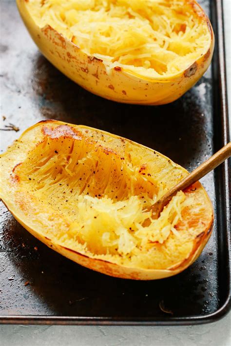 How to Roast Spaghetti Squash (Easy and Healthy) - Primavera Kitchen