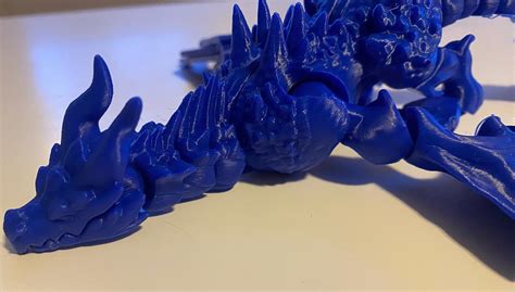Articulated 3D Printed Dragon - Etsy