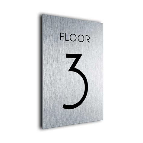 Building Floor Number Signs at Edwin Whitlow blog