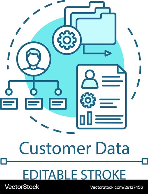 Customer Data Icon 的图像结果