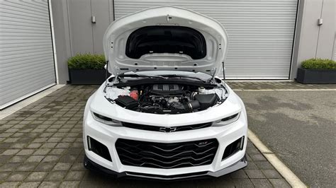 Ferrari Dealer Selling Low-Mileage 2022 Chevy Camaro ZL1 in Summit White at Way Under MSRP ...