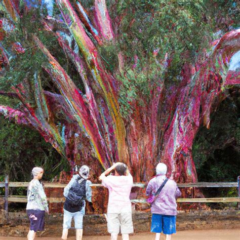 The Rainbow Eucalyptus Tree in Hawaii: A Natural Wonder - TooLacks
