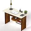 BLUEWUD Amalet Engineered Wood Study and Computer Laptop Table for Home ...