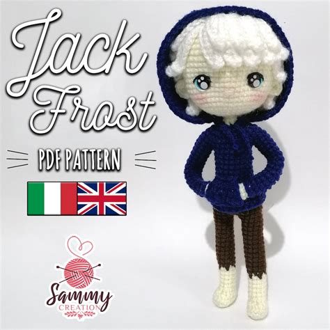 Jack Frost Rise of the Guardians Las cinco 5 leyendas patrón de crochet ...