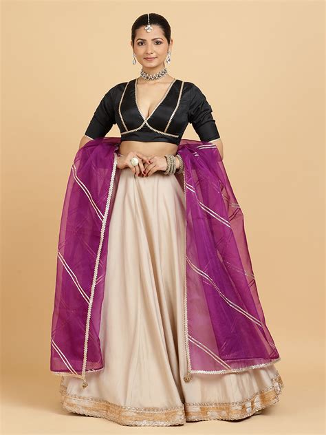 Zainab Zeenat 4-Pc Lehenga Set x Tyohaar | Oyster Grey Lehenga, Charco ...