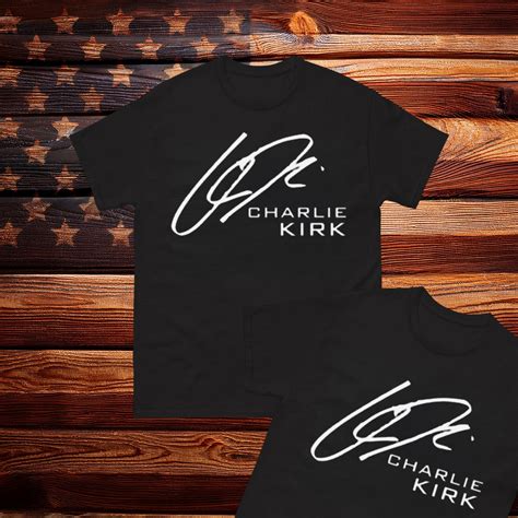 Charlie Kirk Signature T-Shirt