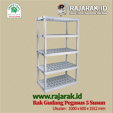 RAK PLASTIK SUSUN 5 SERBAGUNA GL PEGASUS 1374-SS5