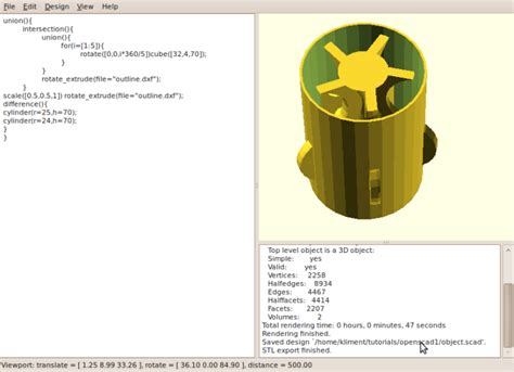 Image result for OpenSCAD Userland