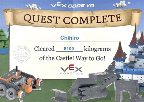 Image result for Vexcode VR Dynamic Castle