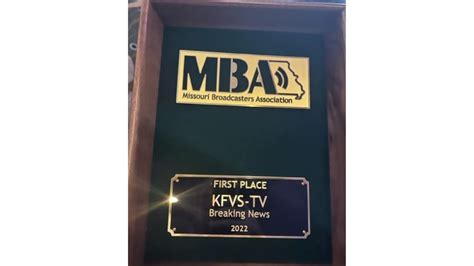 MBA: KFVS awarded First Place for Breaking News during coverage of ...