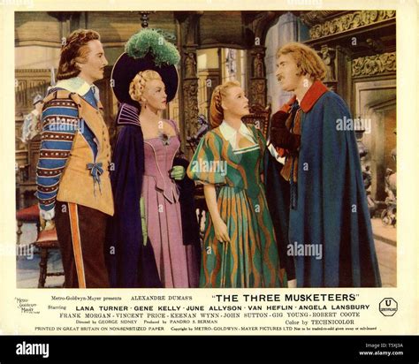 John Sutton as The Duke of Buckingham Lana Turner as Lady de Winter ...