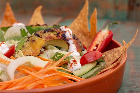 Char Grilled Avocado Salad recipe from the kitchen of Sanchez ...