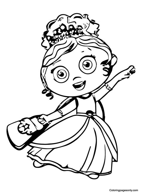 Free Printable Super Why Coloring Pages