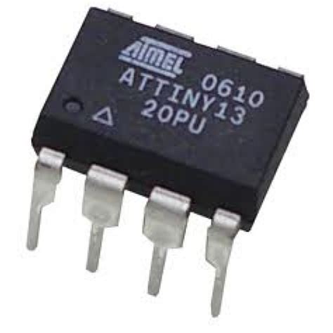 ATtiny13 - 8 Pin 10MHz 1K 4A/D - at MG Super Labs India